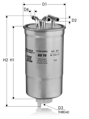 Fuel Filter (GS70)