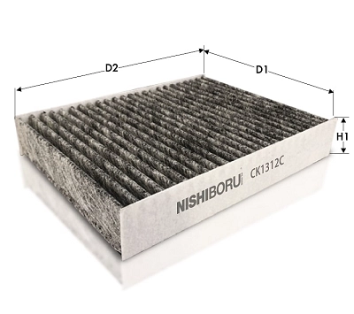 Filter, cabin air (CK1312C)