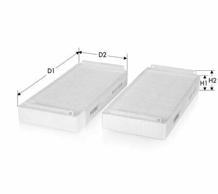 Filter, cabin air (CK5972-2)