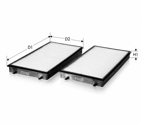 Filter, cabin air (CK22001-2)