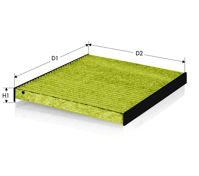 Filter, cabin air (CKA9466)