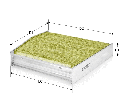 Filter, cabin air (CKA2641)