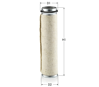 Secondary Air Filter (AR495i)