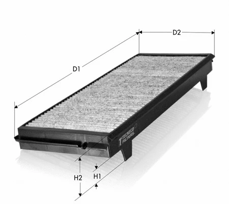 Filter, cabin air (CK9827C)