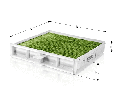 Filter, cabin air (CKA9691)