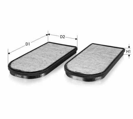 Filter, cabin air (CK9322C-2)