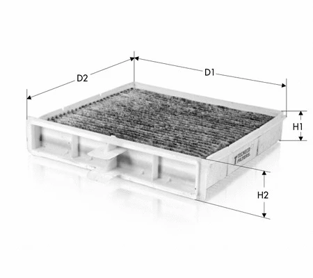 Filter, cabin air (CK9691C)