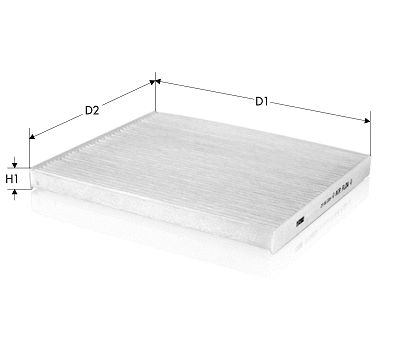 Filter, cabin air (CK1254)