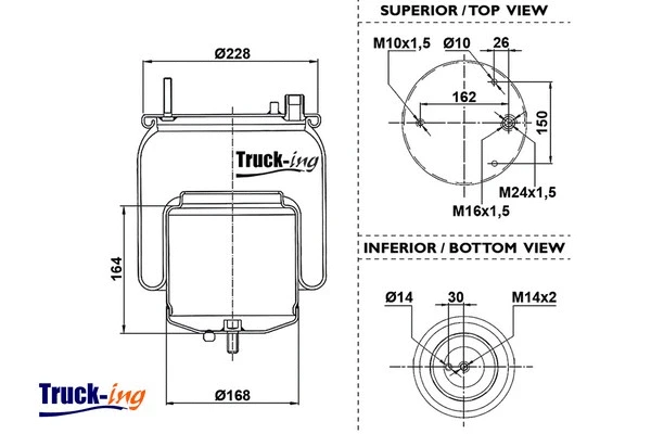 Bellow, air suspension (0293922)