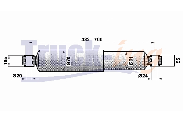 Bellow, air suspension (2001042)