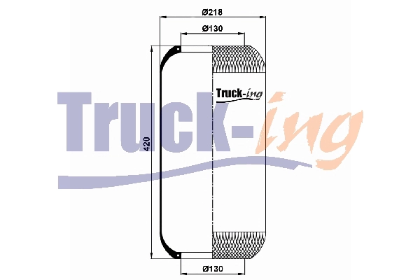 Bellow, air suspension (0291042)
