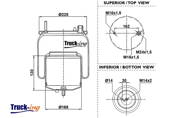 Bellow, air suspension (0293912)
