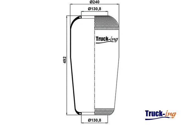 Bellow, air suspension (0291120)