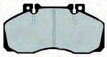 Brake Pad Set, disc brake (TFEKBP.835)