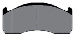 Brake Pad Set, disc brake (TFEKBP.151)