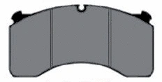 Brake Pad Set, disc brake (TFEKBP.124)