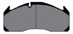 Brake Pad Set, disc brake (TFEKBP.125)