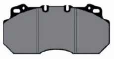Brake Pad Set, disc brake (TFEKBP.099)