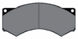 Brake Pad Set, disc brake (TFEKBP.026)
