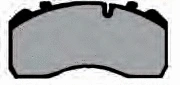 Brake Pad Set, disc brake (TFEKBP.095)