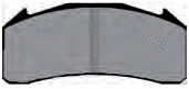 Brake Pad Set, disc brake (TFEKBP.136)