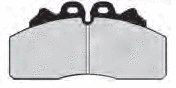 Brake Pad Set, disc brake (TFEKBP.256)