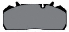 Brake Pad Set, disc brake (TFEKBP.126)