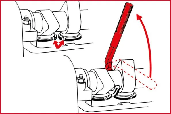 Special Socket Wrench Insert, oil drain plug