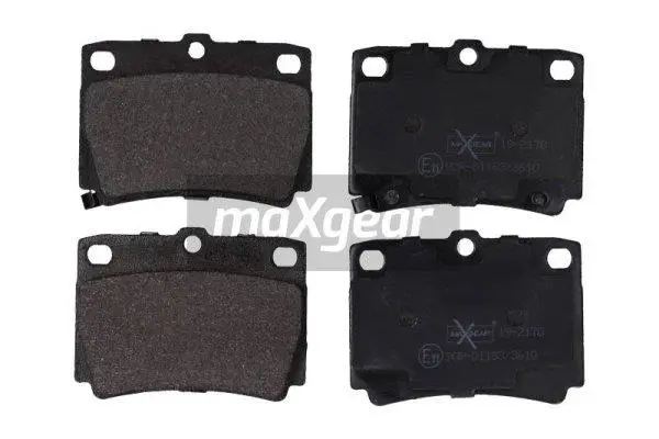 Brake Pad Set, disc brake (19-2170)