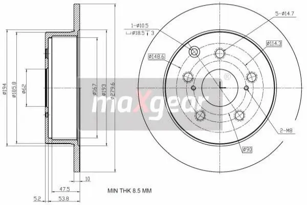 Brake Disc (19-2353)
