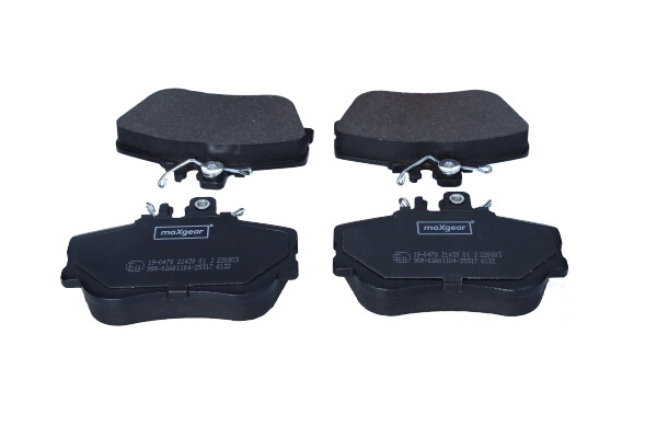 Brake Pad Set, disc brake (19-0478)