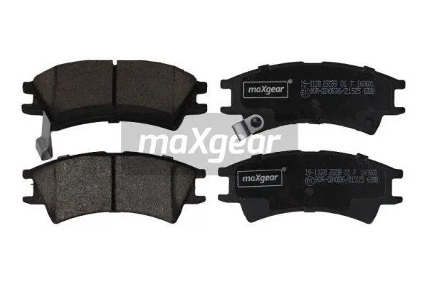 Brake Pad Set, disc brake (19-1128)