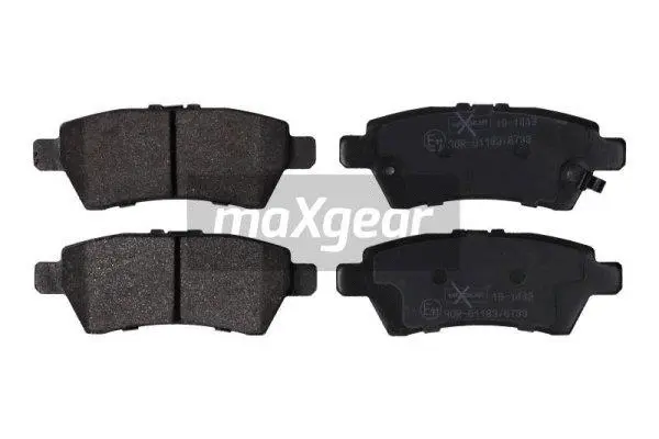 Brake Pad Set, disc brake (19-1443)