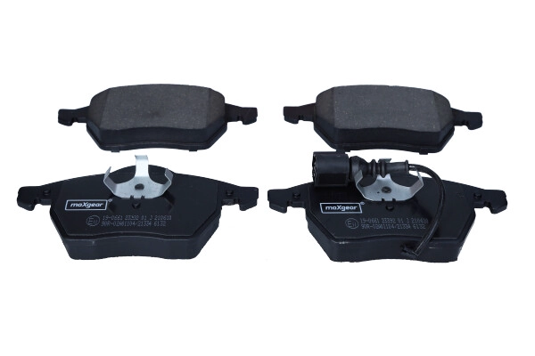Brake Pad Set, disc brake (19-0661)