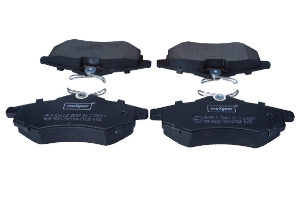 Brake Pad Set, disc brake (19-0513)