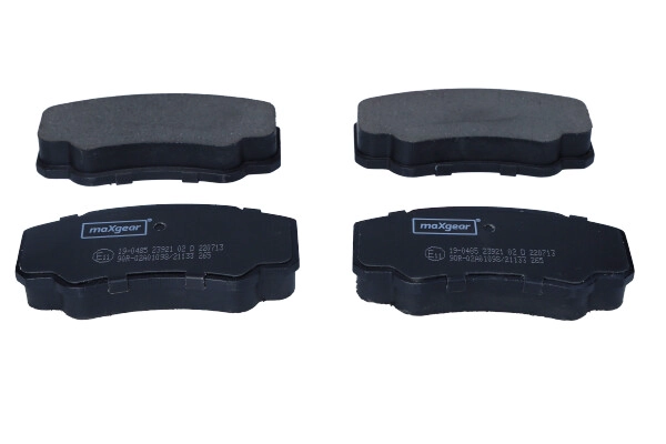 Brake Pad Set, disc brake (19-0485)