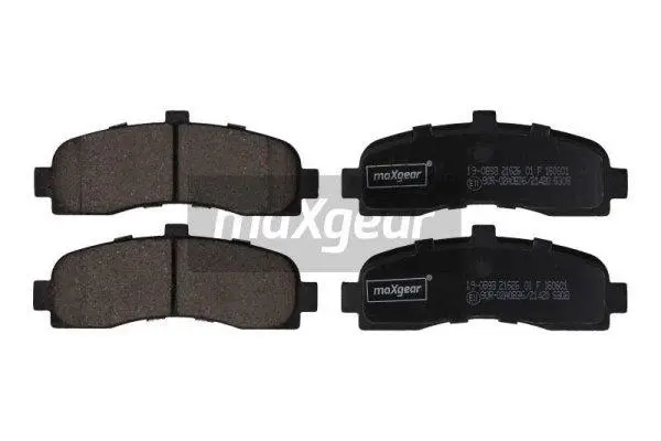 Brake Pad Set, disc brake (19-0893)