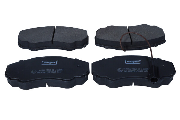 Brake Pad Set, disc brake (19-0594)
