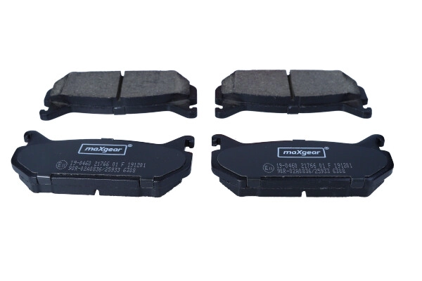 Brake Pad Set, disc brake (19-0460)