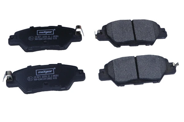 Brake Pad Set, disc brake (19-3671)