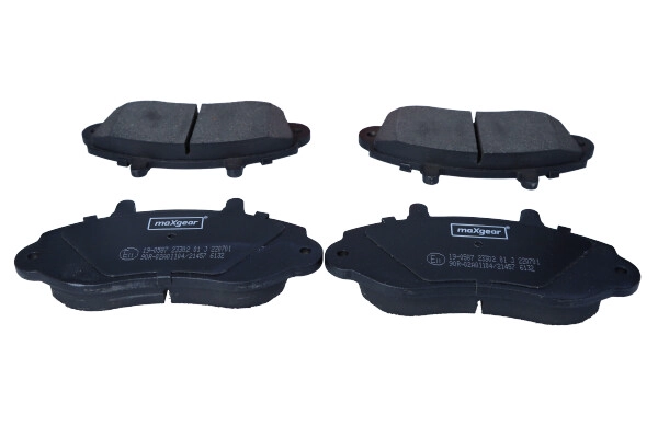 Brake Pad Set, disc brake (19-0587)