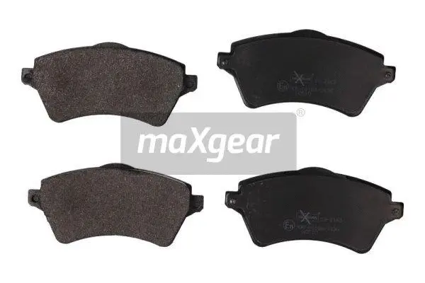 Brake Pad Set, disc brake (19-2163)