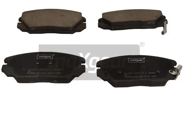 Brake Pad Set, disc brake (19-3377)