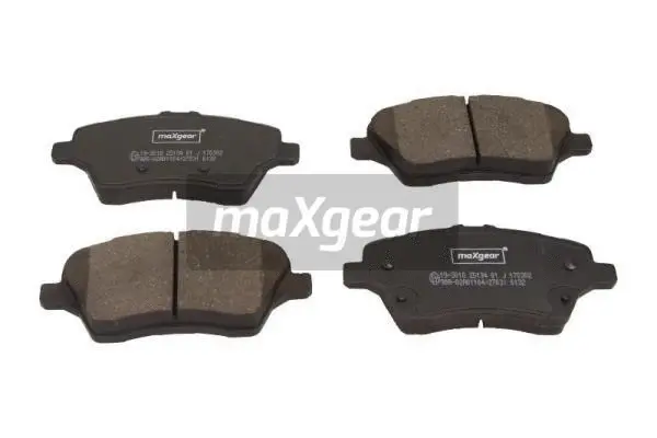Brake Pad Set, disc brake (19-3018)