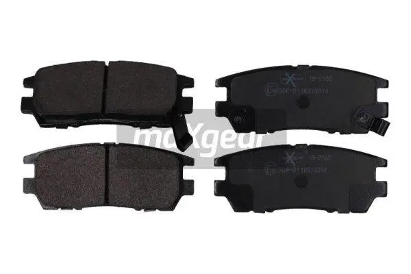 Brake Pad Set, disc brake (19-2162)