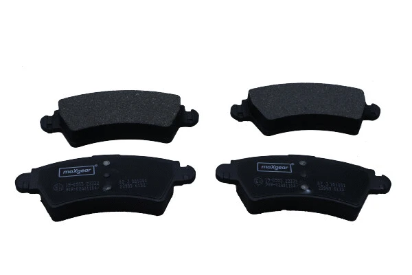 Brake Pad Set, disc brake (19-0553)