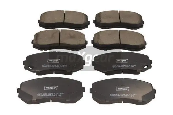Brake Pad Set, disc brake (19-3051)