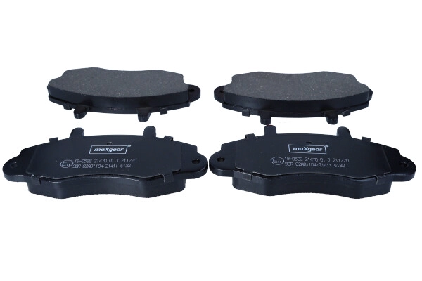 Brake Pad Set, disc brake (19-0588)