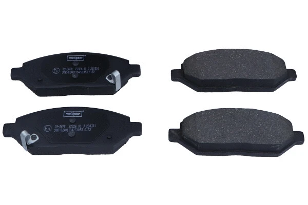 Brake Pad Set, disc brake (19-3670)