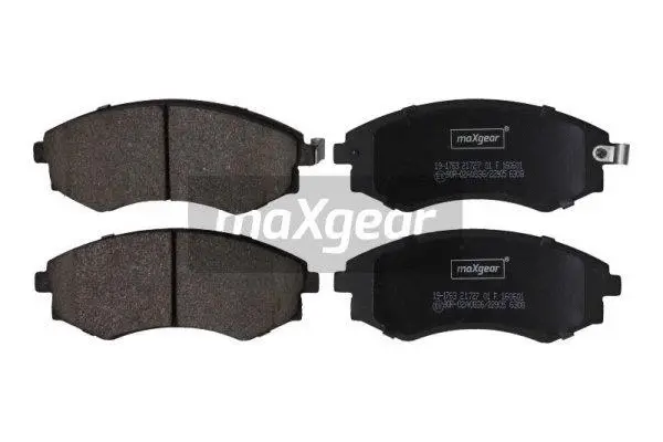 Brake Pad Set, disc brake (19-1763)